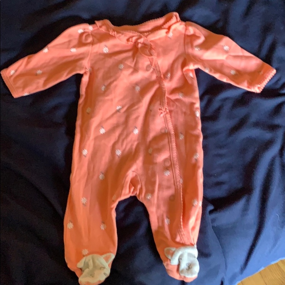 Baby girl one piece romper